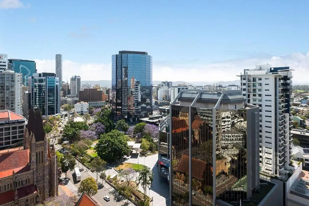 Apartman Riverview 2B2B Apt In Cbd W/Parking, Pool, Gym Brisbane Ausztrália