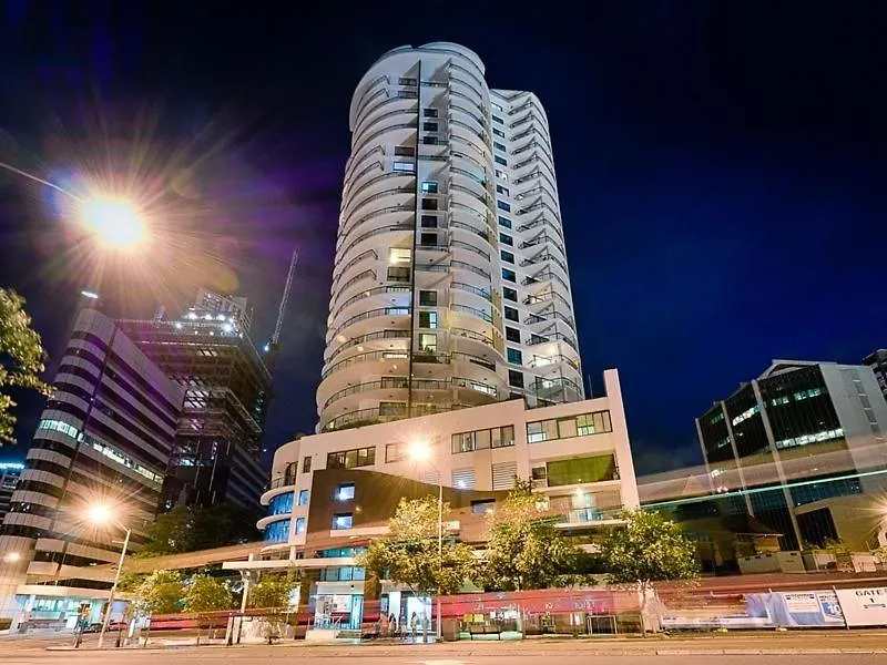 Apartman Riverview 2B2B Apt In Cbd W/Parking, Pool, Gym Brisbane Ausztrália